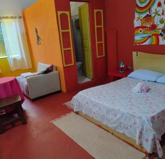スタンダードシングルルーム, Perto Do Aeroporto De Salvador   Dona Pitanga Hostel