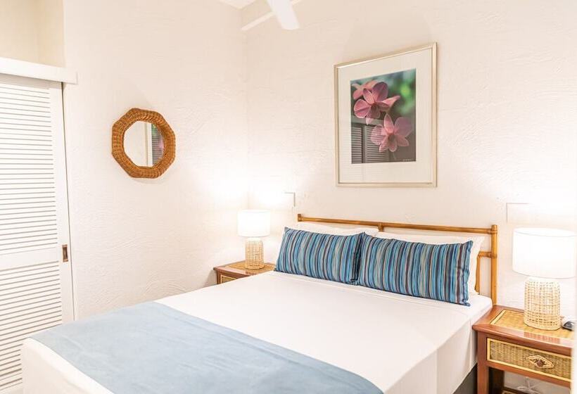 דירת 2 חדרי שינה עם נוף לגינה, Beachfront Terraces With Onsite Reception & Check In