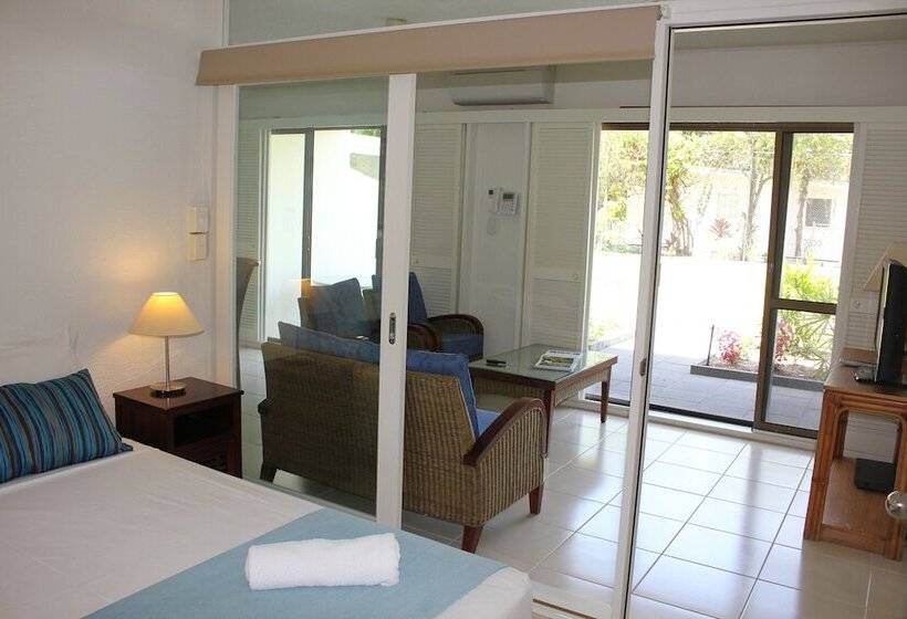 ガーデンビューの２ベッドルームアパート, Beachfront Terraces With Onsite Reception & Check In