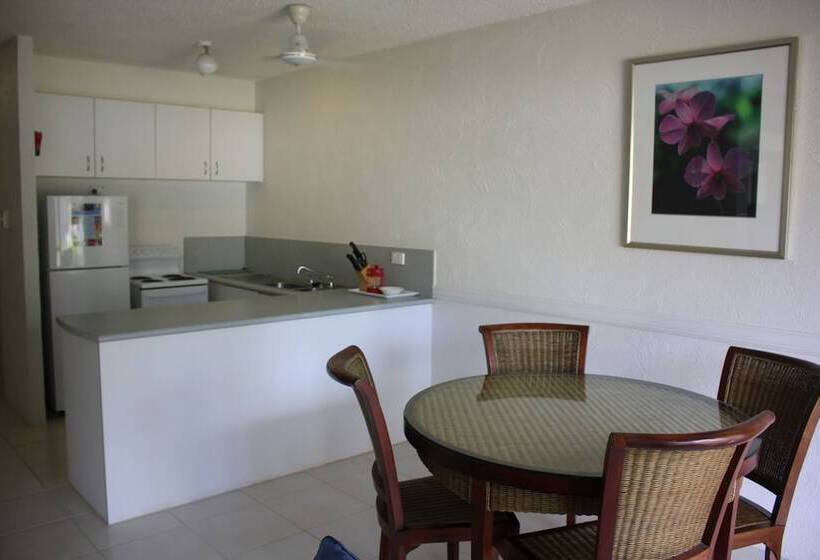 ガーデンビューの２ベッドルームアパート, Beachfront Terraces With Onsite Reception & Check In