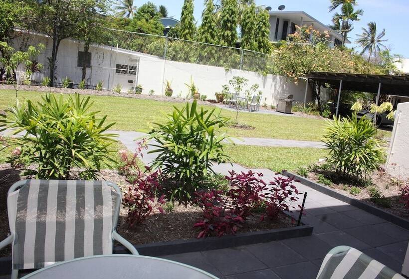 ガーデンビューの２ベッドルームアパート, Beachfront Terraces With Onsite Reception & Check In