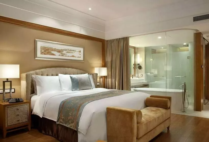ダブルベッドスタンダードルーム, Hilton Hangzhou Qiandao Lake Resort