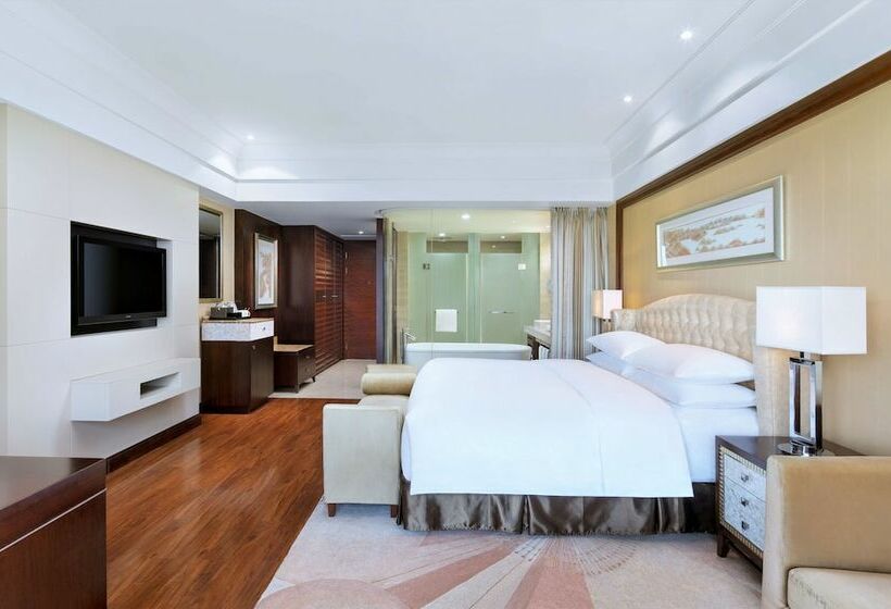 חדר סטנדרט מיטה זוגית, Hilton Hangzhou Qiandao Lake Resort