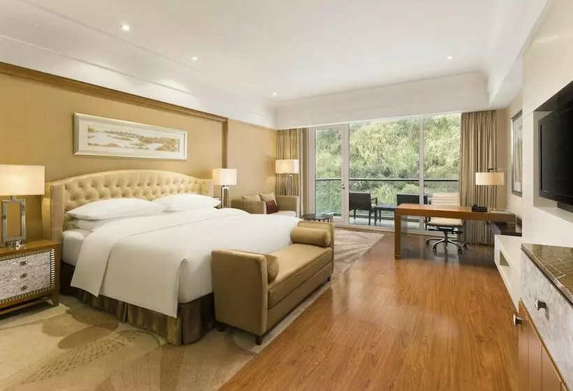 ダブルベッドスタンダードルーム, Hilton Hangzhou Qiandao Lake Resort