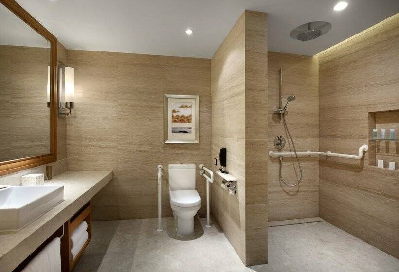 חדר סטנדרט מיטה זוגית, Hilton Hangzhou Qiandao Lake Resort