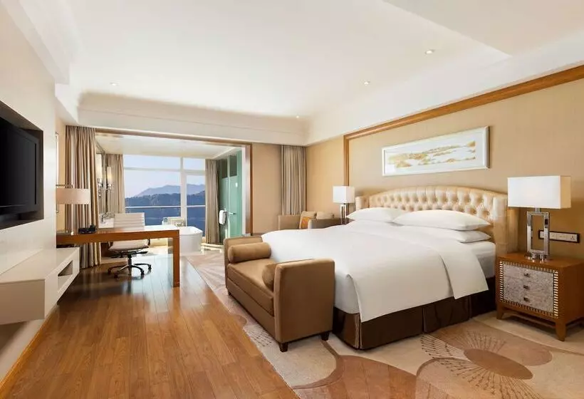 ダブルベッドスタンダードルーム, Hilton Hangzhou Qiandao Lake Resort