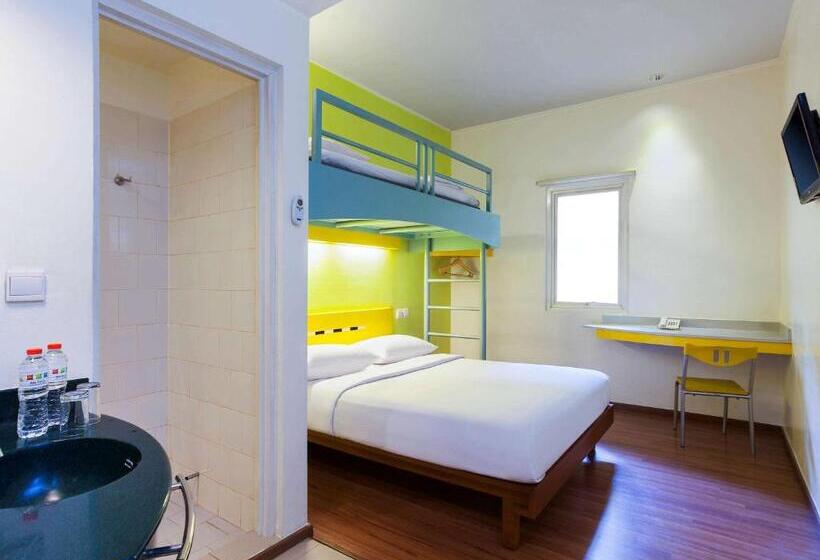 اتاق استاندارد با تخت‌های تاشو, Ibis Budget Jakarta Menteng