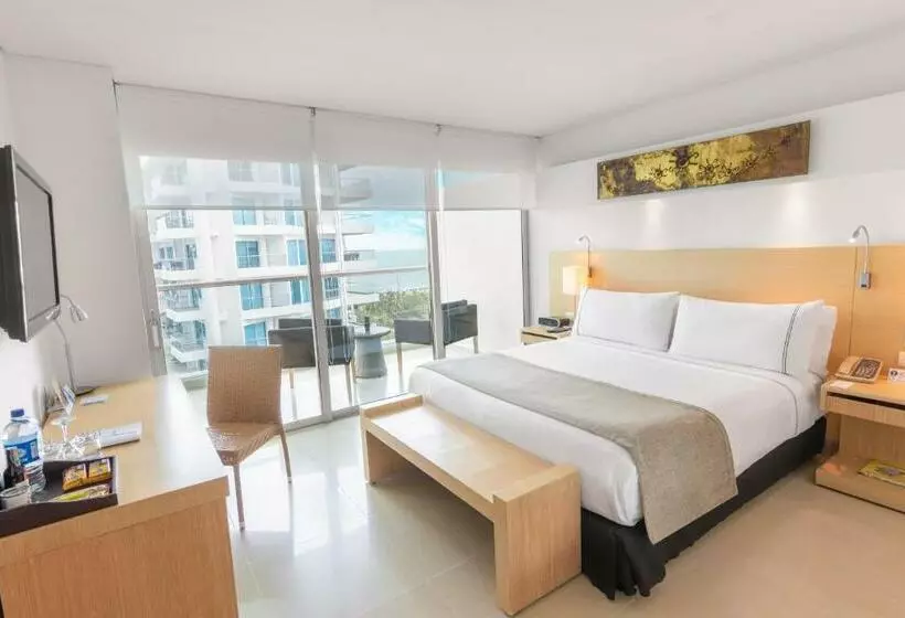 キングサイズベッドのスタンダードルーム, Sonesta Hotel Cartagena