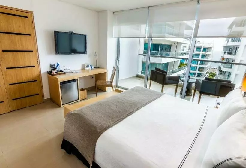 キングサイズベッドのスタンダードルーム, Sonesta Hotel Cartagena