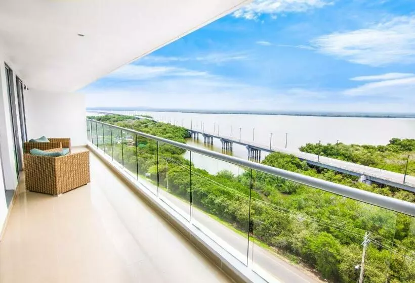 キングサイズベッドのスタンダードルーム, Sonesta Hotel Cartagena