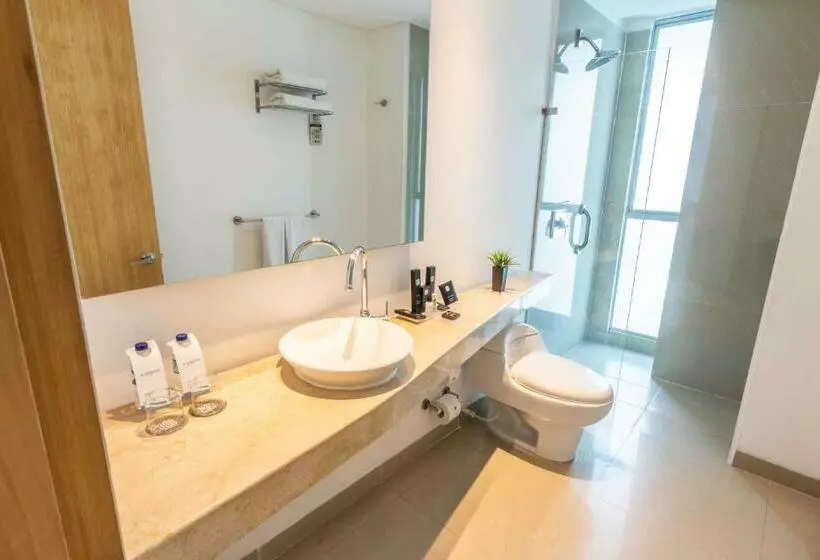 キングサイズベッドのスタンダードルーム, Sonesta Hotel Cartagena