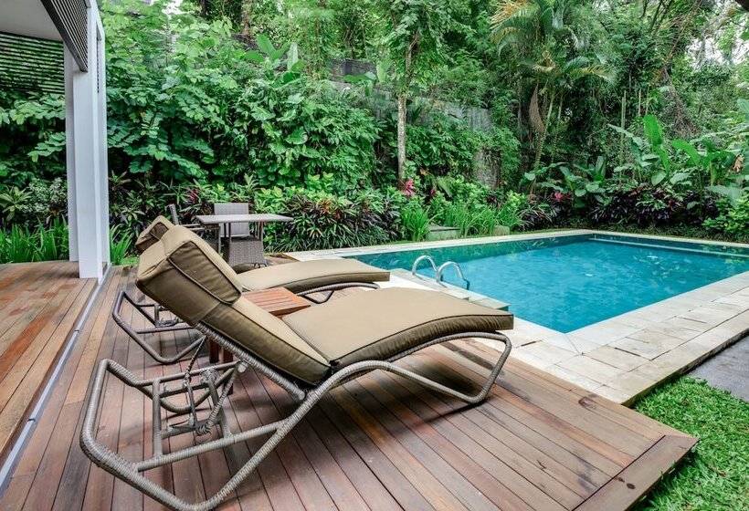 Вилла с 1 спальней и бассейном, The Samaya Ubud