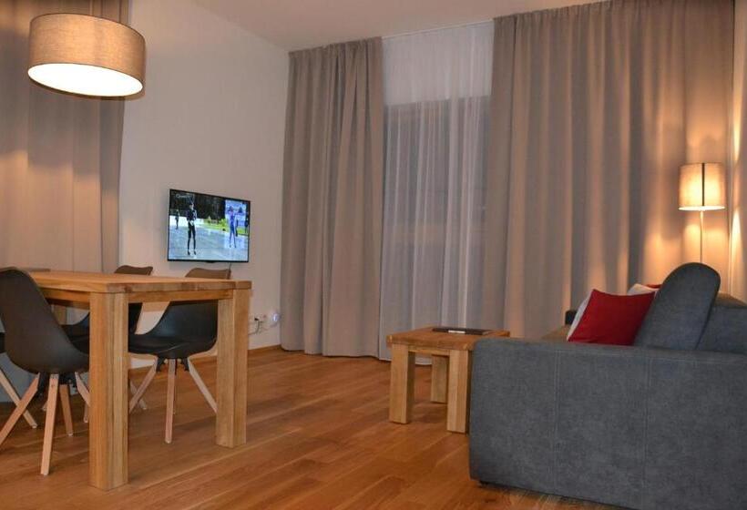 آپارتمان 1 خوابه, Residence Post