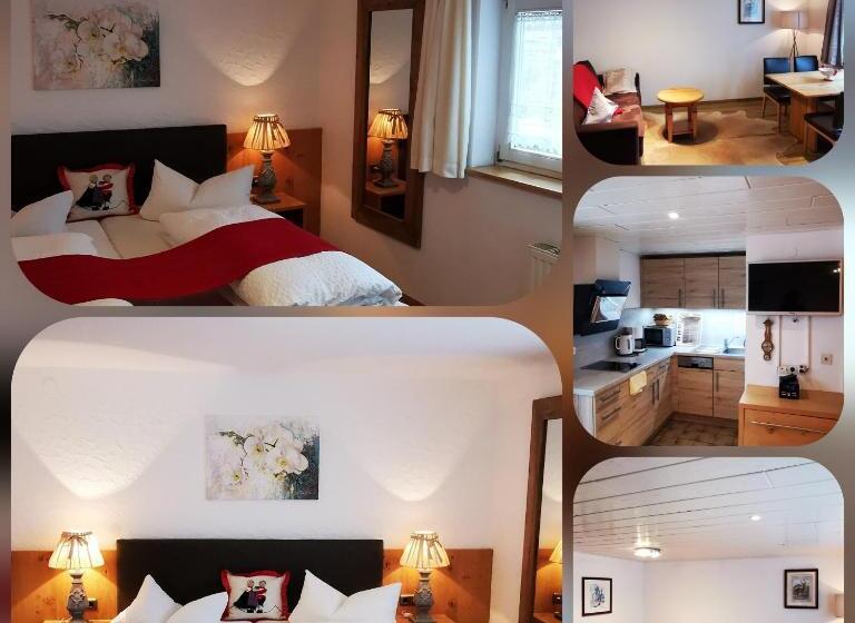 침실 1개 가든 전망 아파트, Gästehaus Thaler