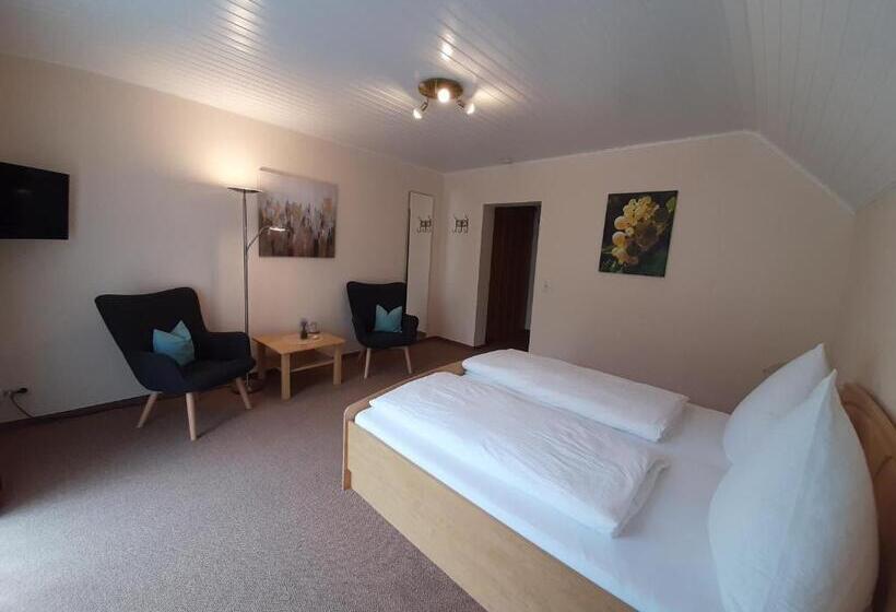 דירה בת חדר שינה 1 עם מרפסת, Haus Weingarten Appartements Zimmer