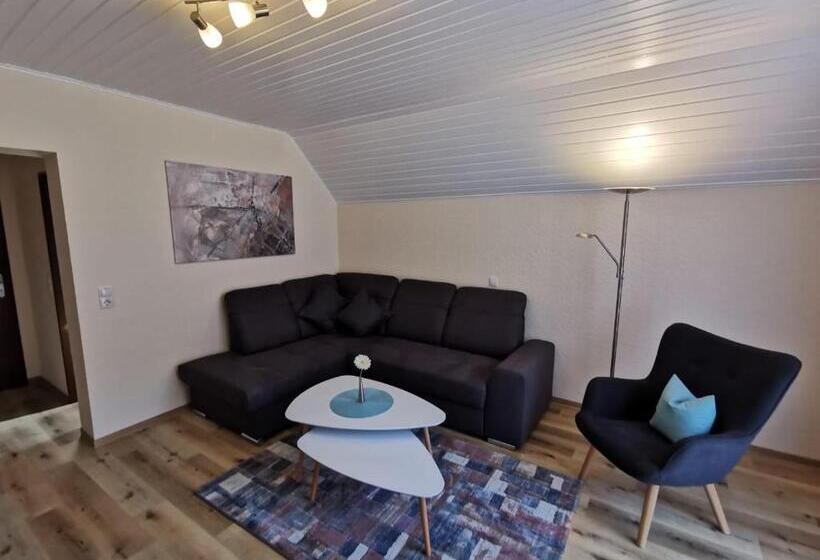 דירה בת חדר שינה 1 עם מרפסת, Haus Weingarten Appartements Zimmer