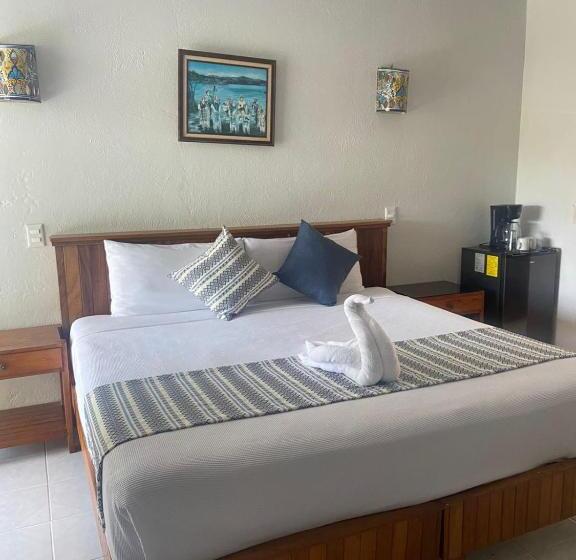 غرفة قياسية مطلّة علي البحر مزوَّدة بشُرفة, Villas Ema