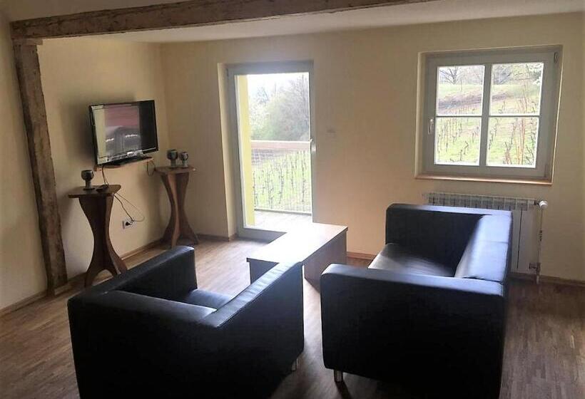 バルコニー付スタンダード４ベッドルーム, Pension Bella Vista   Winzerhof Golk