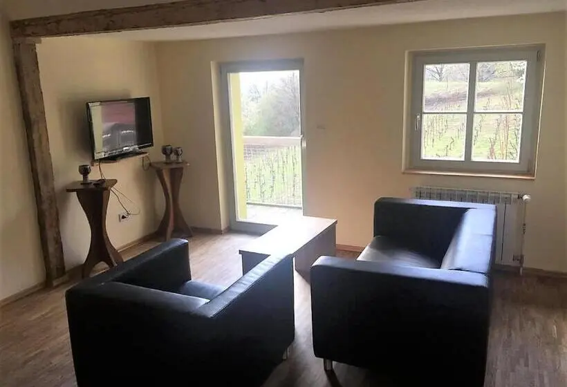 バルコニー付スタンダード４ベッドルーム, Pension Bella Vista   Winzerhof Golk