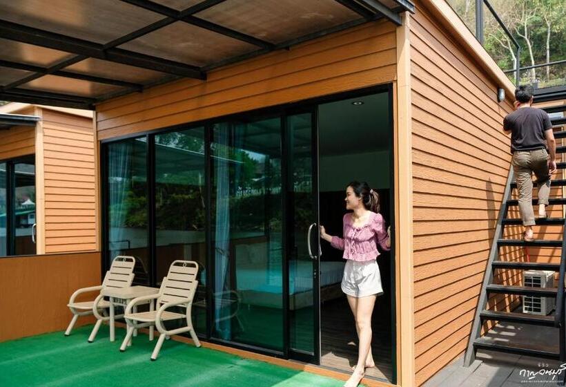 标准间带阳台, Suan Sai Yok Resort