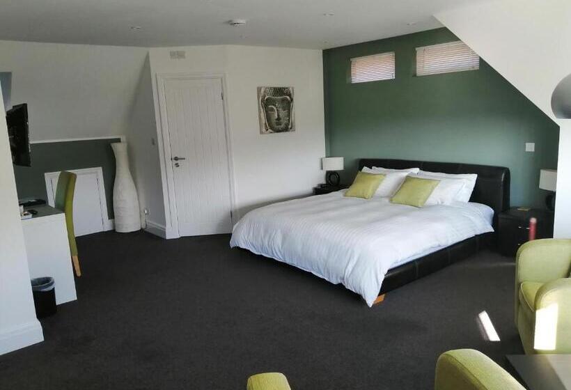 חדר דחוקס עם מיטת קינג, Lazy Days B&b