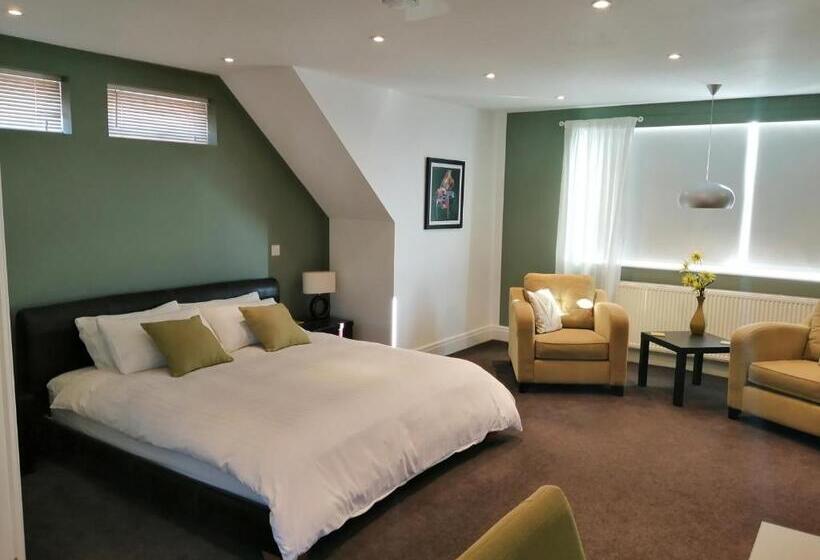 חדר דחוקס עם מיטת קינג, Lazy Days B&b