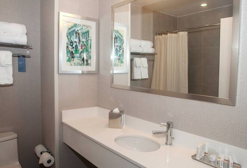 Quarto standart cama de casal, Fairfield Inn & Suites By Marriott New York Brooklyn