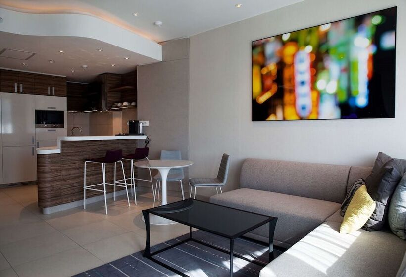 شقة غرفة نوم واحدة مطلة على المدينة, Radisson Blu Hotel & Residence, Maputo