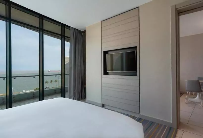 آپارتمان 1 خوابه با بالکن و چشم‌انداز دریا, Radisson Blu Hotel & Residence, Maputo
