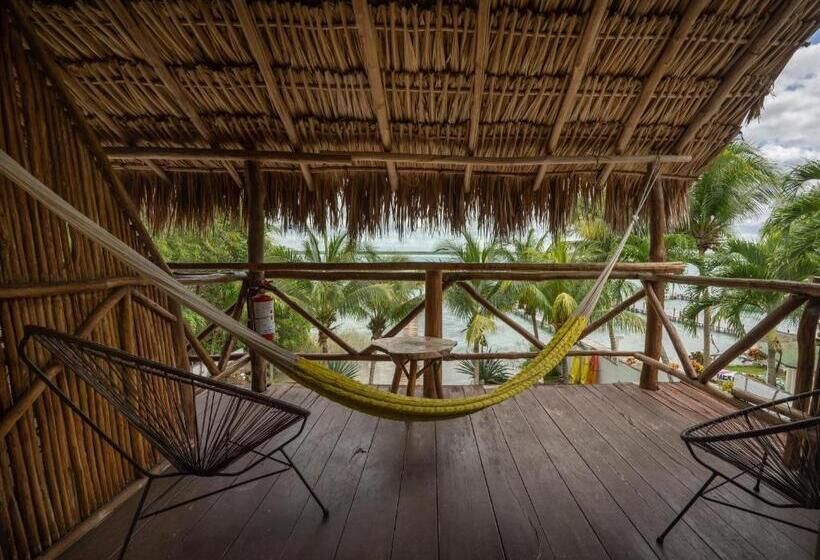 キングサイズベッドのスタンダードルーム, Amigos Hotelito