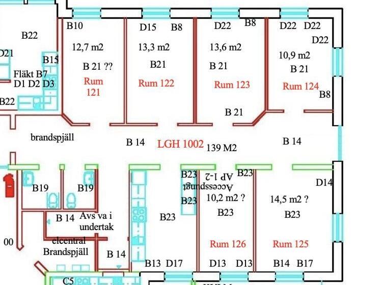 스탠다드 싱글 룸, Vallabiten Rum Och Lägenheter