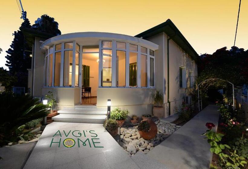 带1个卧室带花园景观的公寓, Avgi S Home