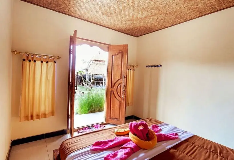 デラックスルーム, Batur Bamboo Cabin By Ecommerceloka