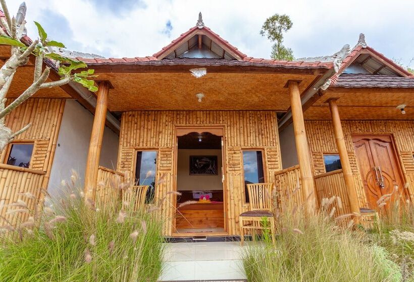 디럭스 룸, Batur Bamboo Cabin By Ecommerceloka
