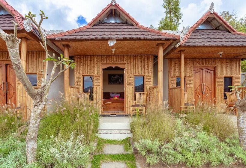 חדר דלוקס, Batur Bamboo Cabin By Ecommerceloka