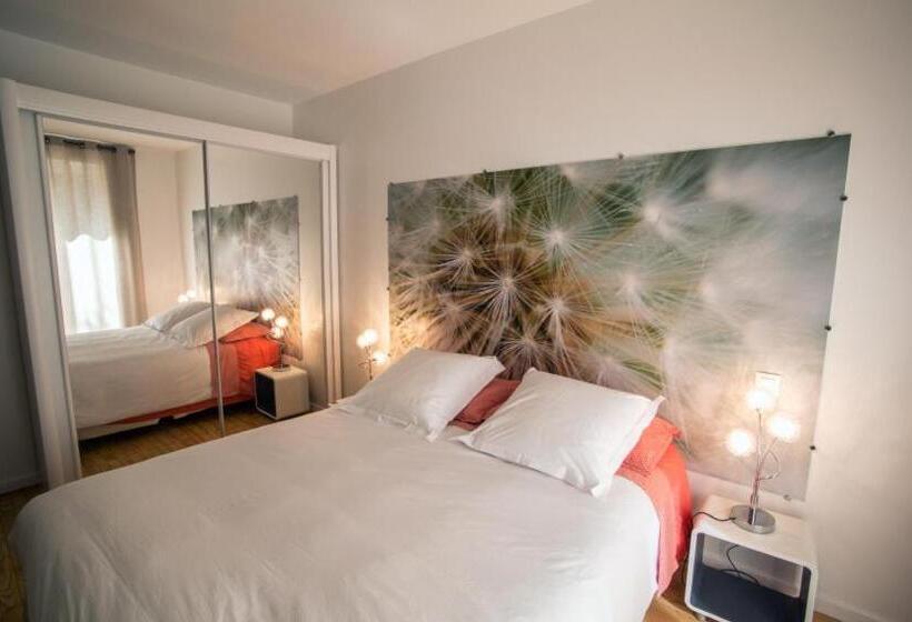 וילה עם חדר שינה אחד ובריכת שחיה, Au Clos Beausejour