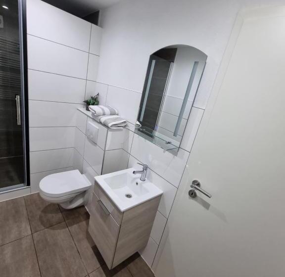 带1个卧室的豪华公寓, Workershome   Business Apartments   Monteurwohnungen