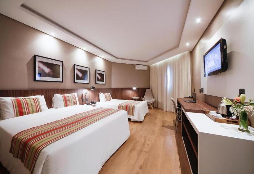 Трехместный Номер Deluxe, Grand Hotel Royal Sorocaba By Atlantica