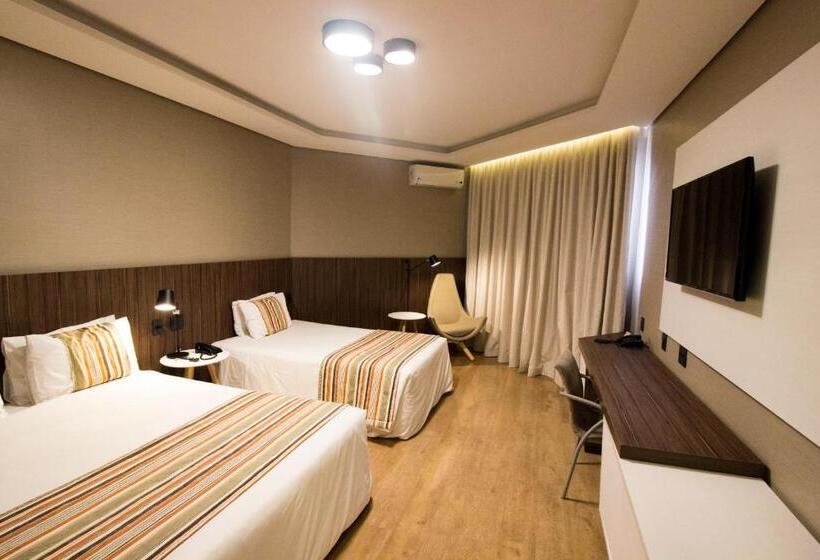 חדר דלוקס לשלושה, Grand Hotel Royal Sorocaba By Atlantica