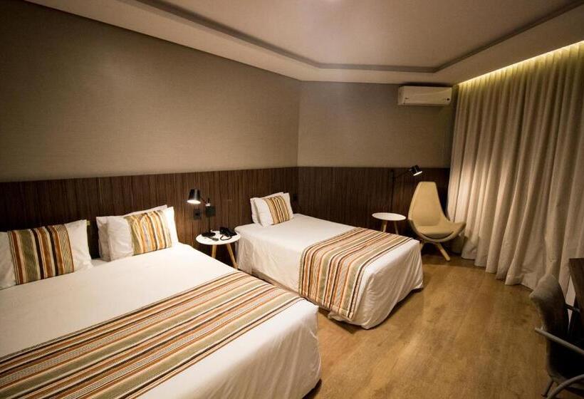 חדר דלוקס לשלושה, Grand Hotel Royal Sorocaba By Atlantica