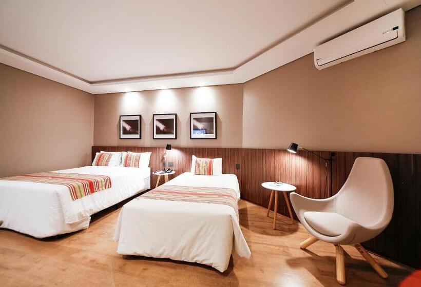 חדר דלוקס לשלושה, Grand Hotel Royal Sorocaba By Atlantica