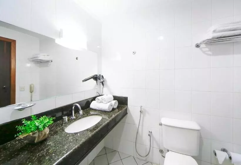 キングサイズベッドのデラックスルーム, Grand Hotel Royal Sorocaba By Atlantica