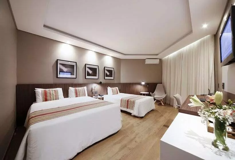 デラックストリプルルーム, Grand Hotel Royal Sorocaba By Atlantica