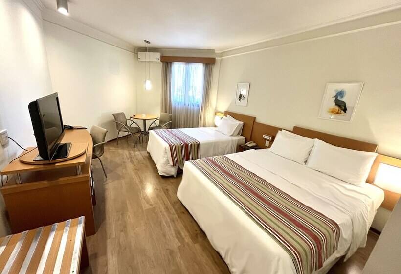 חדר דלוקס לשלושה, Grand Hotel Royal Sorocaba By Atlantica