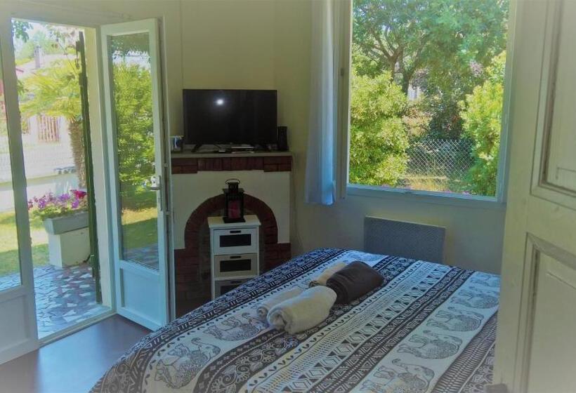 标准房带园景, B&b Mob Mimizan On The Beach