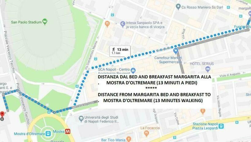 اتاق لوکس, B&b Margarita