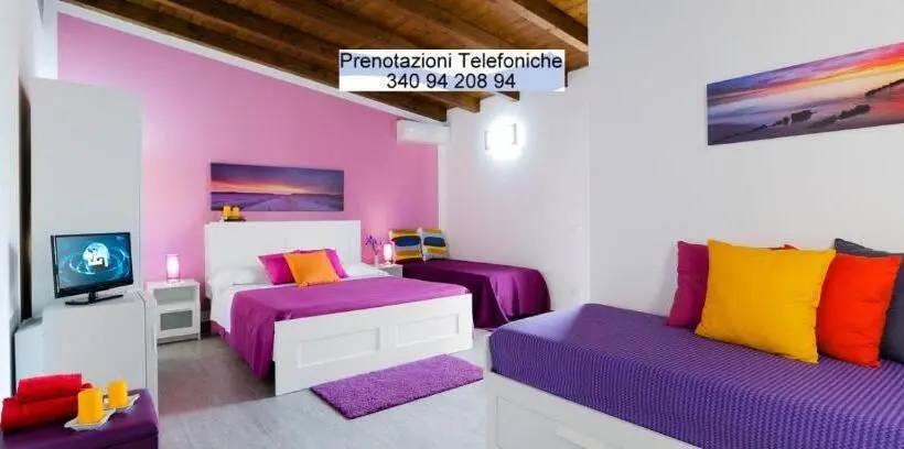 スタンダード4人部屋, Arricàmpati Airport Rooms & Bringo Car Rental