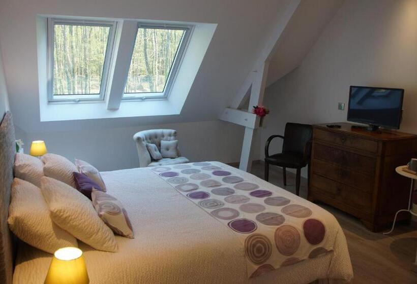 חדר סטנדרט נוף לגינה, Logis Saponine Chambres D Hôtes Au Calme En Touraine