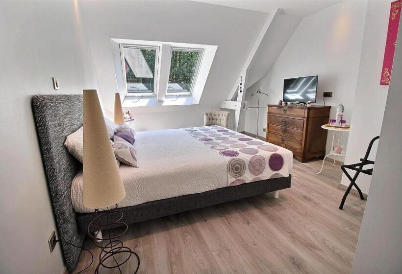 חדר סטנדרט נוף לגינה, Logis Saponine Chambres D Hôtes Au Calme En Touraine