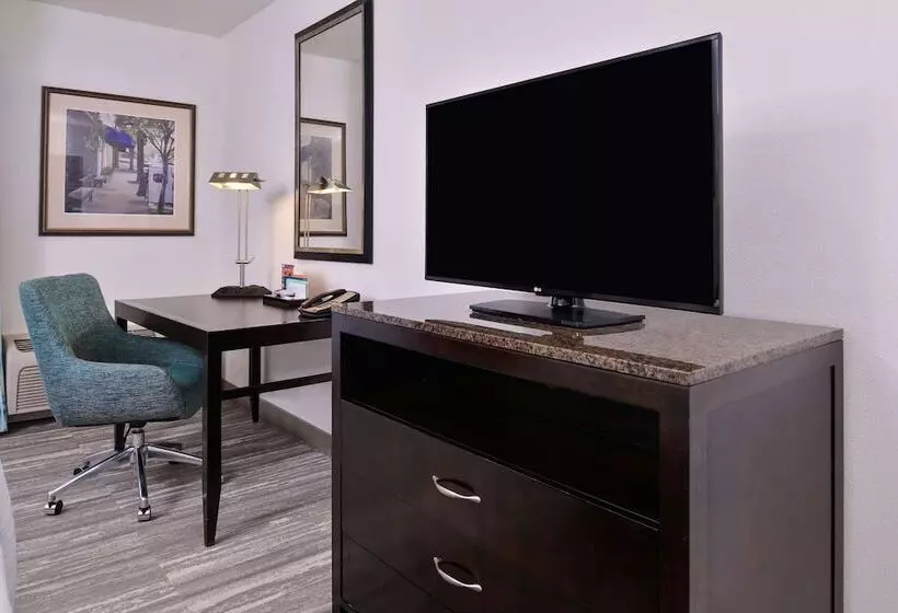 身障者適用キングサイズベッドルーム, Hilton Garden Inn Jacksonville Downtown Southbank